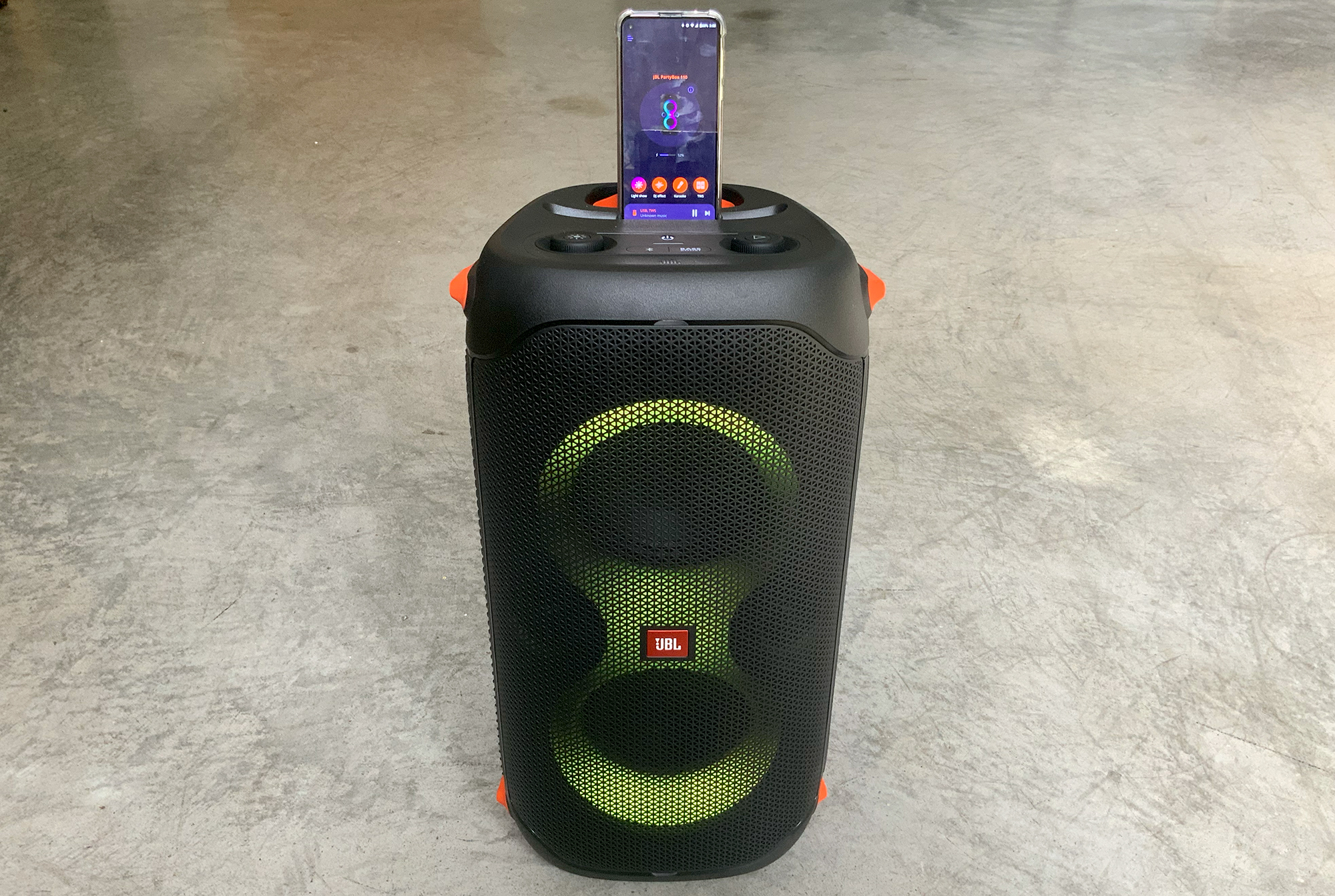 JBL partyBox110 ワイヤレススピーカー LED JBL Partybox 110
