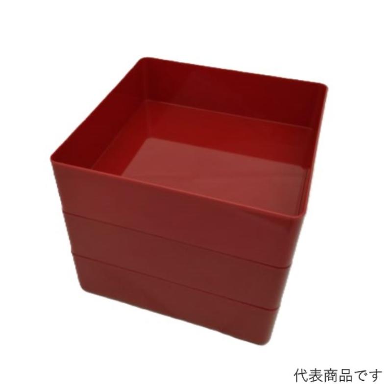 重箱・おせち容器 飛鳥(9寸)本体 赤 ニシキ | テイクアウト容器の通販