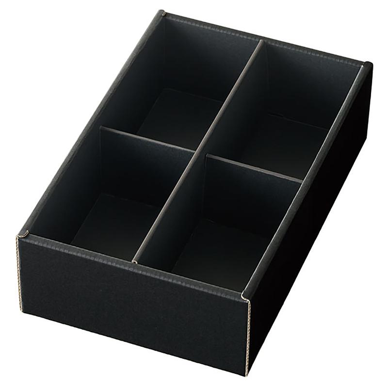 贈答箱 MBK-SB5 無地ブラックスリーブボックス-5(10枚) ヘッズ