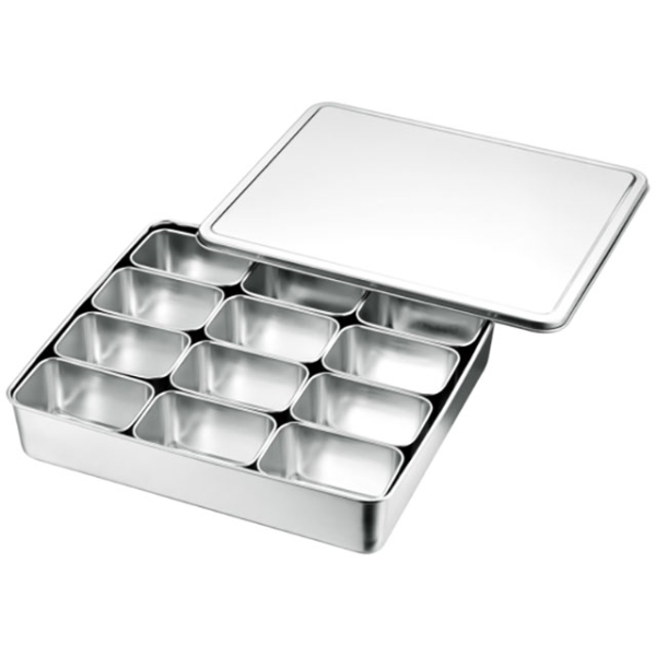 調味料入れ AG18-8 ミニ調味料入バット3ヶ入 赤川器物製作所