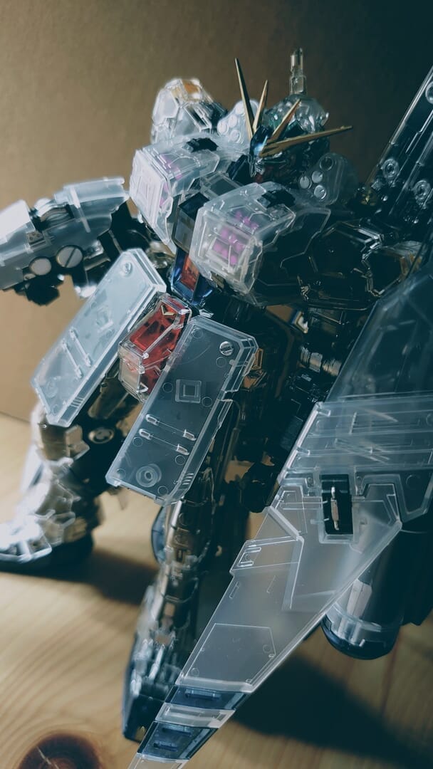 RG「1/144 νガンダムHWS[クリアカラー]」レビュー【後編
