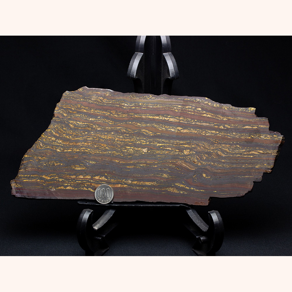 縞状鉄鉱層097｜恐竜・化石グッズの専門店 ふぉっしる