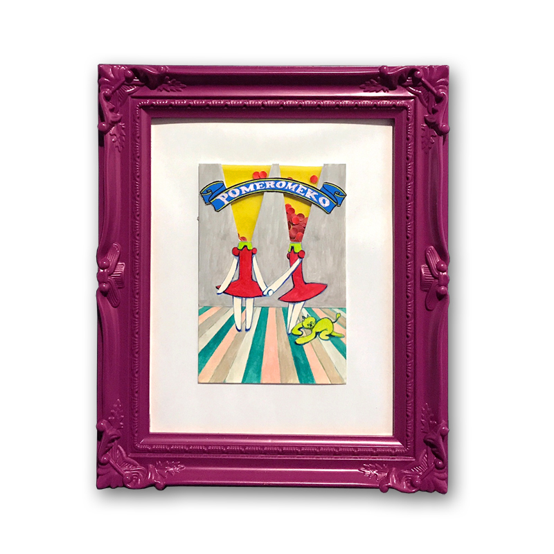 額入りオリジナル原画／劇団イヌカレー：parabolica-bis