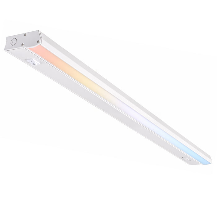 5CCT Hardwired LED Under Cabinet Light - Color Temperature Switch