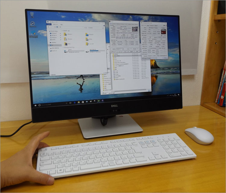 DELL Inspiron 24 5000シリーズ（5475）レビュー AMD A10-9700E 搭載