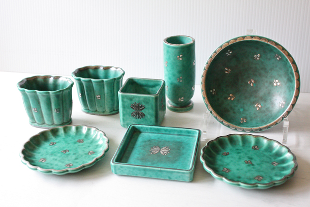 ウィルヘルム・コーゲ 1960年代 大皿 グスタフスベリ希少品