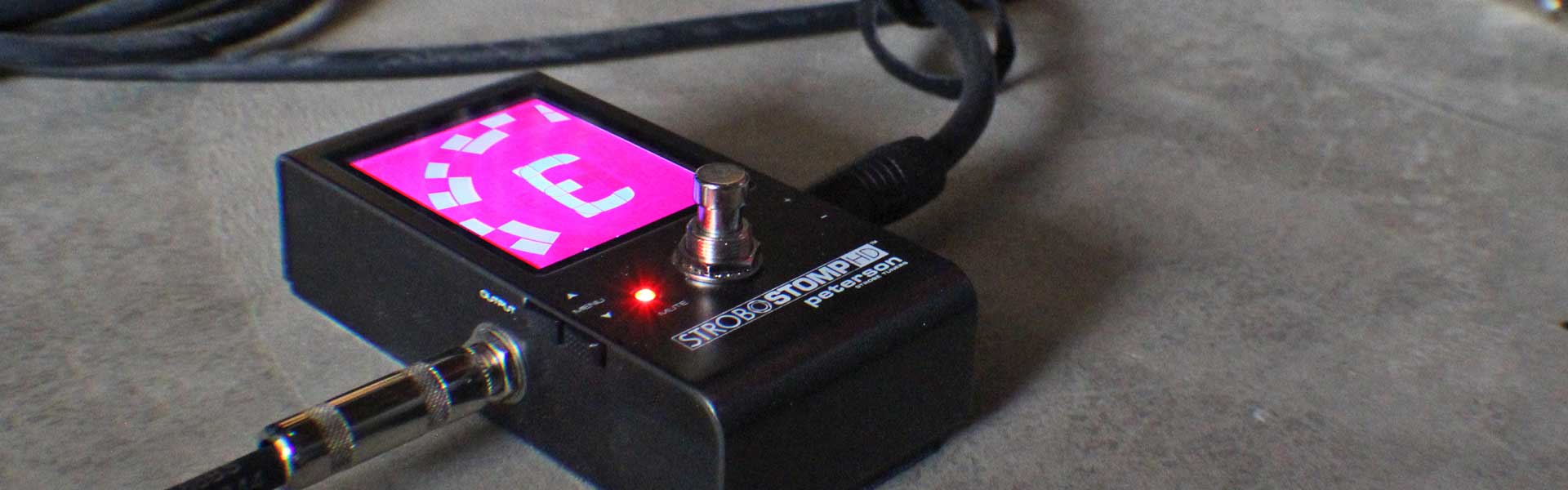 StroboStomp HD | Peterson Strobe Tuners