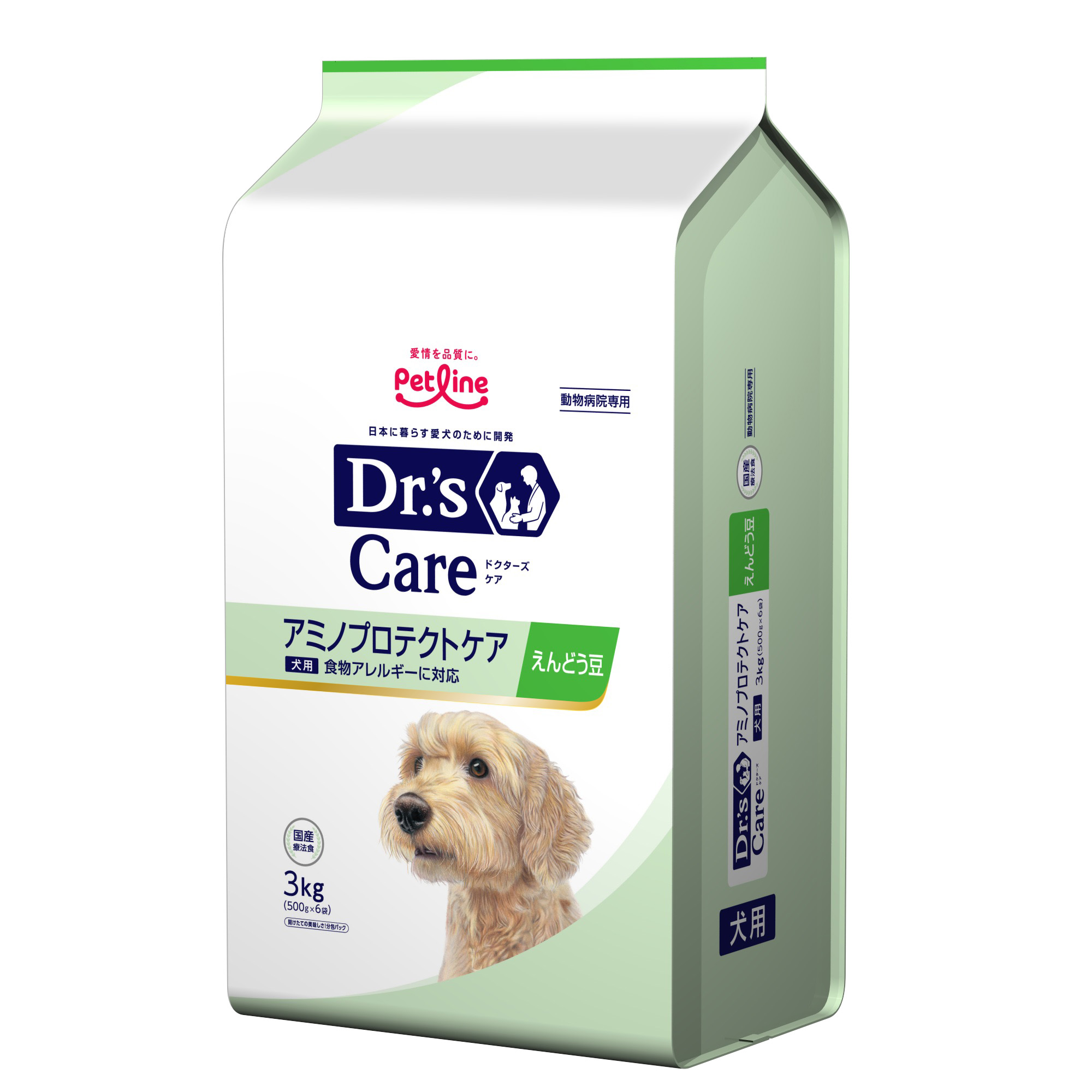 ドッグフード「ドクターズケア 犬用アミノプロテクトケアえんどう豆