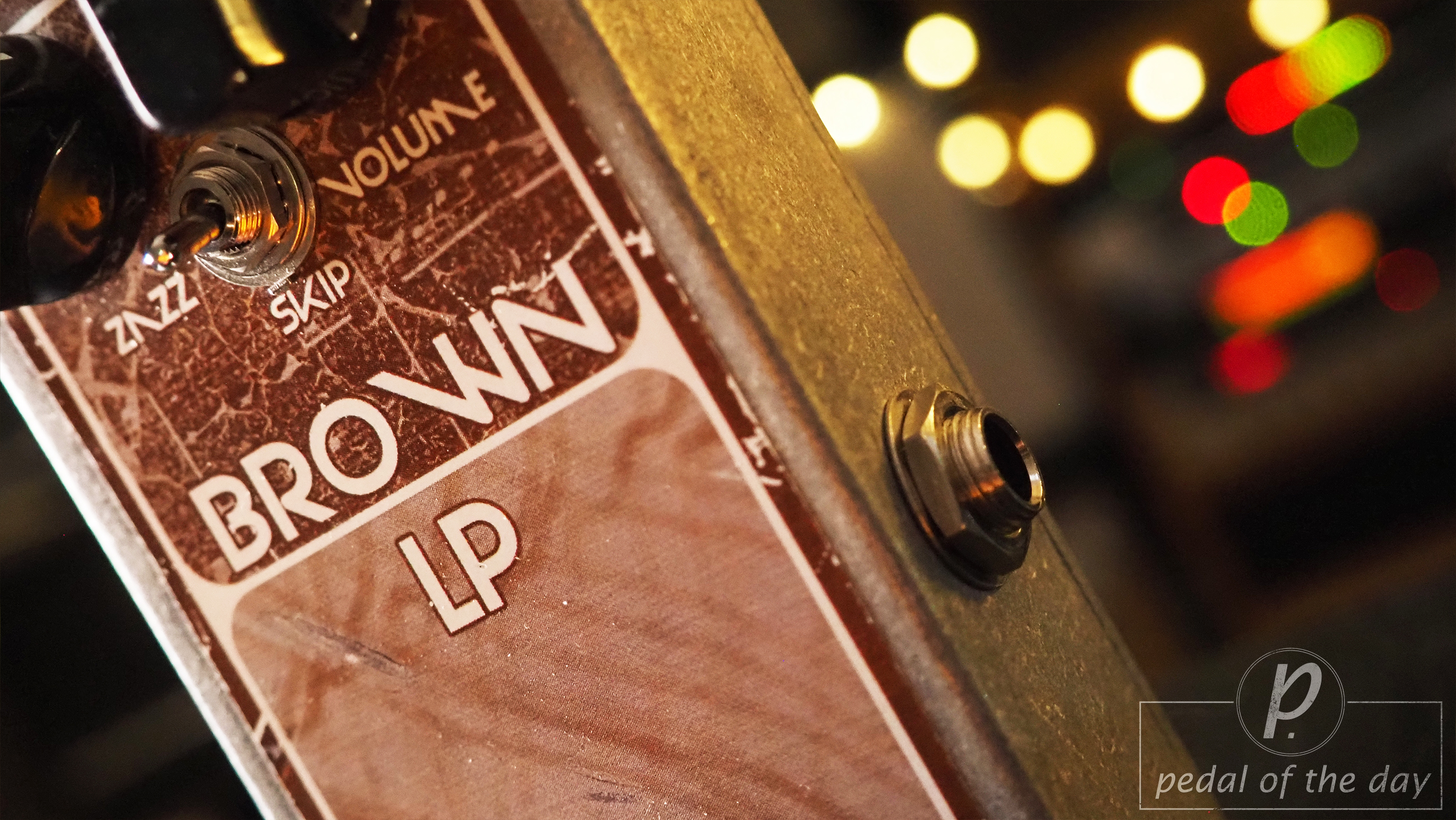 ギター devi ever BROWN LP Devi Ever : FX Brown LP Overdrive Fuzz