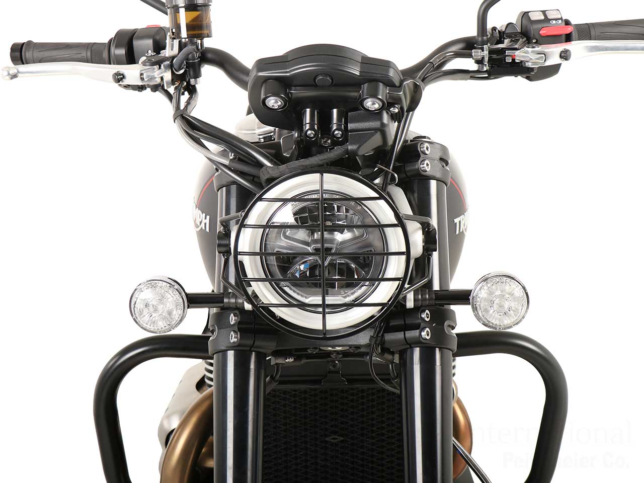 トライアンフボンネビル、スクランブラーなどにライトストーンガード