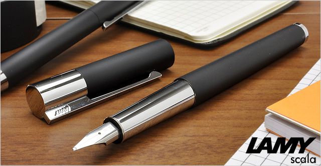 LAMY ラミー 万年筆 スカラ L80 マットブラック | ペンハウス