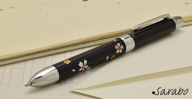 PLATINUM プラチナ万年筆 複合筆記具 DOUBLE R3 ACTION sarabo 近代