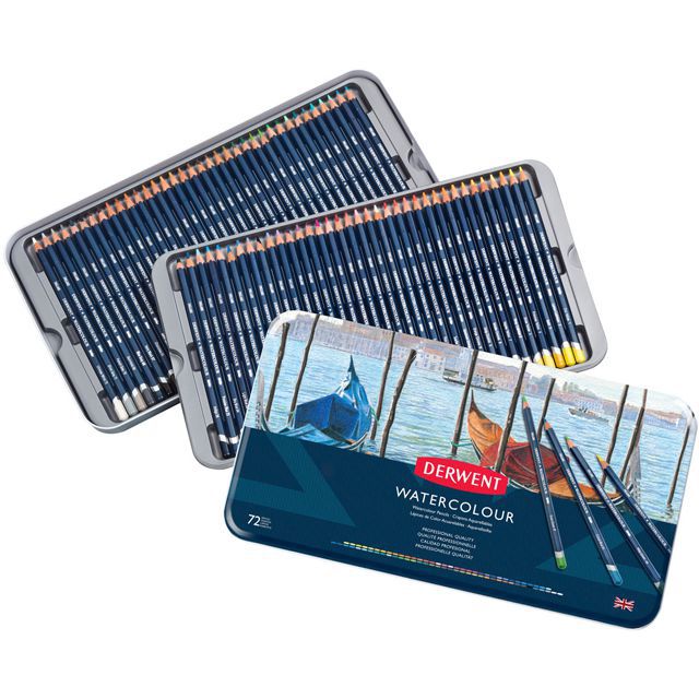 DERWENTART 色鉛筆 ダーウェント 水彩色鉛筆 ウォーターカラー 48色