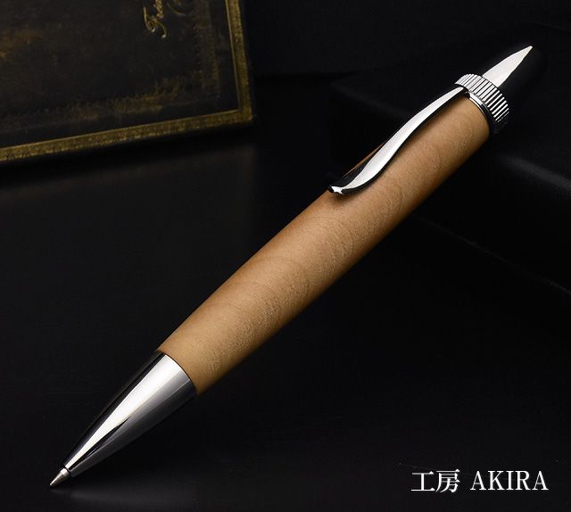 工房 AKIRA 木軸 ボールペン パトリオットスリム ジェットストリーム