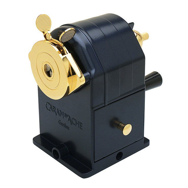 CARAN D'ACHE（カランダッシュ） 限定品 鉛筆削り コスミックブルー