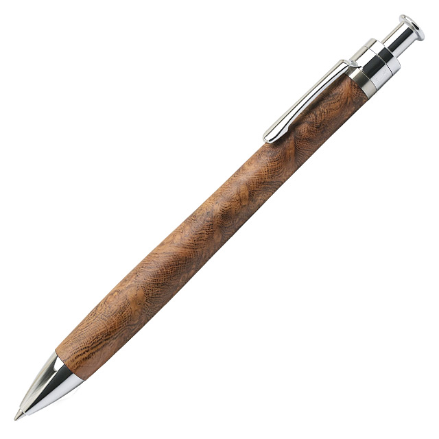 工房 楔 ボールペン ルーチェペン アメリカ産楠の木こぶ杢 | ペンハウス