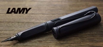 ≪即日発送可能≫ネコポス送料無料 ラミー 万年筆 サファリスチール