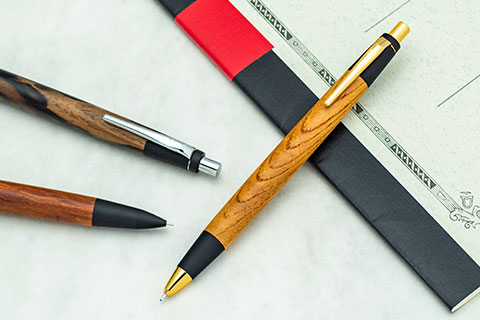 木のボールペン・木のシャープペンシル｜製品紹介│野原工芸