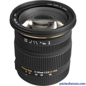 Sigma EX DC HSM 17-50mm F2.8 Lens Reviews - Sigma Lenses - Pentax