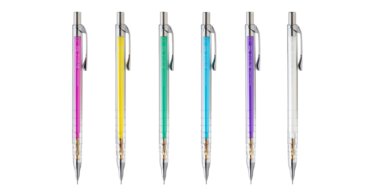 心躍るクリア×ビタミンカラーのシャープペン 2023年4月26日（水）より