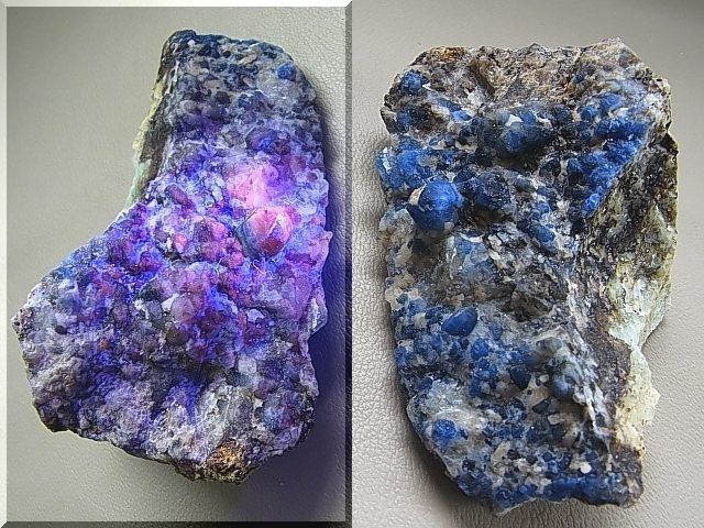 蛍光アフガナイト原石277.6g - パーフェクトストーン PERFECT STONE