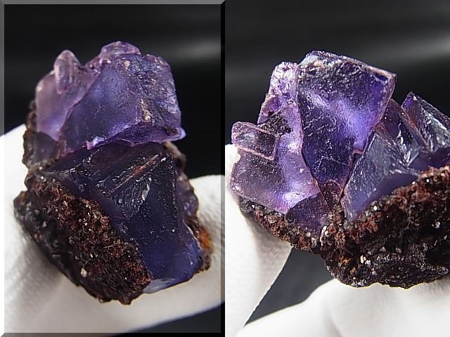 メキシコ・オハエラ鉱山産フローライト原石（赤色蛍光） 21.9g