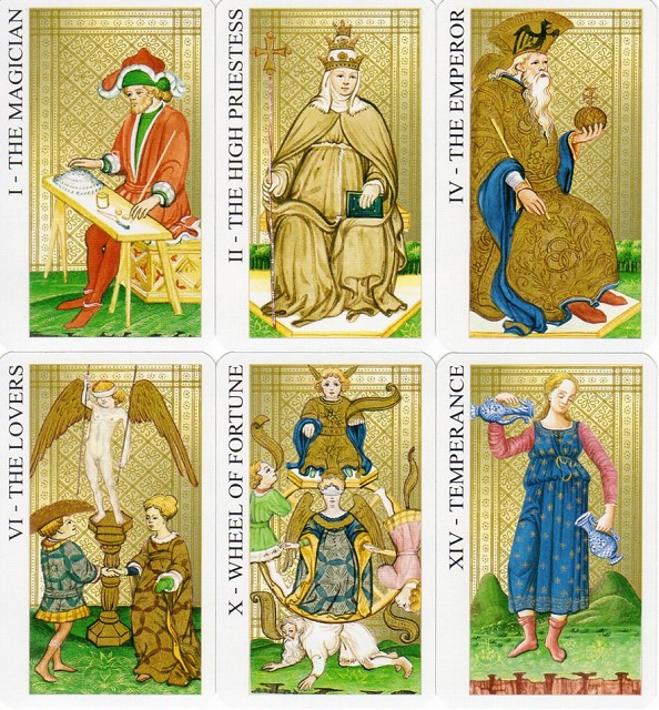 ミニ）ヴィスコンティ（ビスコンティ）タロット（新新版）』 商品詳細