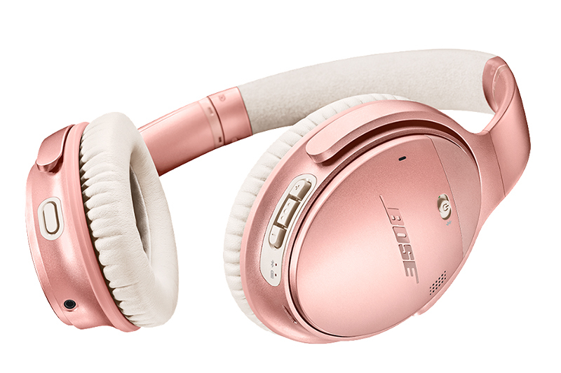 ボーズ、NCワイヤレスヘッドホン「QC35 II」に限定色『ローズゴールド