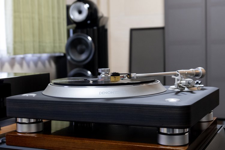 DENON デノン DP-3000 レコードプレーヤー ターンテーブル DK-100