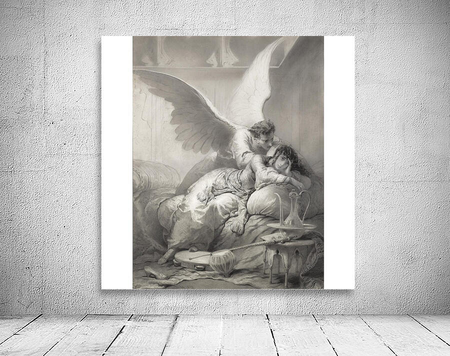 Count Mihaly von Zichy 1827 1906 ANGEL WHISPERI by ASAR STUDIOS