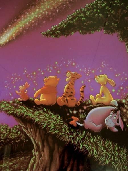 真作☆L版クリスチャン・ラッセン『ウィニーザプーマジックデイ