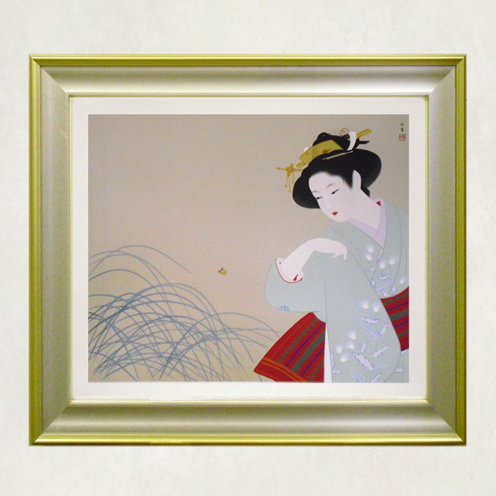 東洋のアヴェマリアと称された狩野芳崖「悲母観音」シルクスクリーン