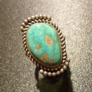 ナバホ Herman・Smith ハーマン・スミス フォックスターコイズ付