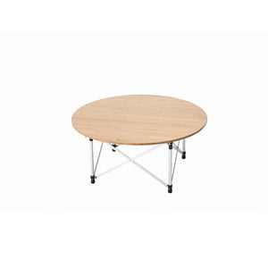 Snow Peak – ローテーブルラウンド竹 LV-242 – PLUS YU