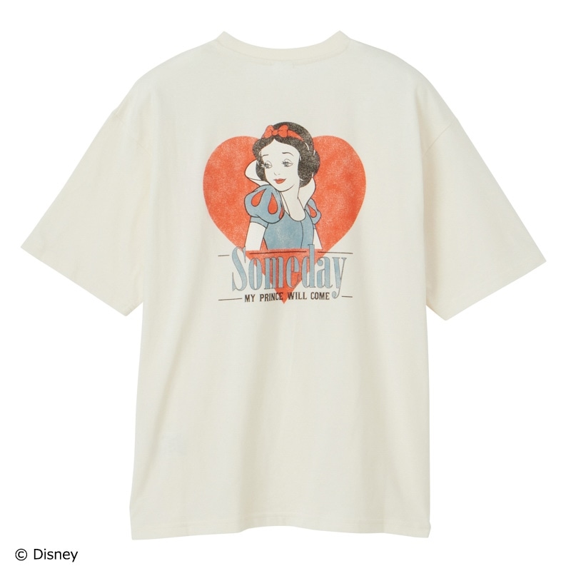 Disney（ディズニー）白雪姫/ Tシャツ(バニラホワイト): 通常| プラザ