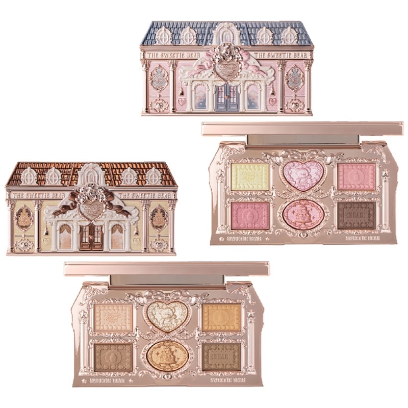 フラワーノーズ スウィーティーベアコレクション アイシャドウパレット