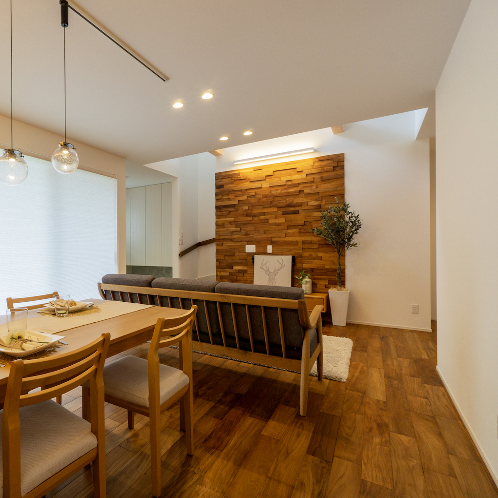 チーク 120 乱尺 無塗装 フローリング｜PHFL0534