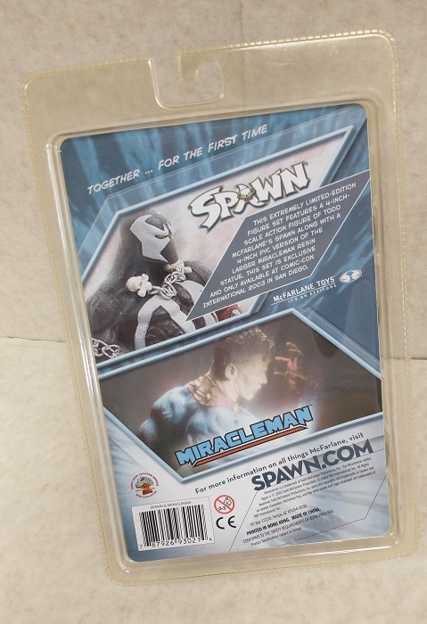 He is this lightning, he is this non-posable PVC figurine.”