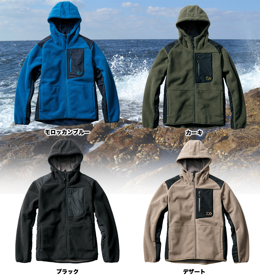 へら/へら釣り/ジャケット/【18ダ防J】 ボアフリースジャケット DJ