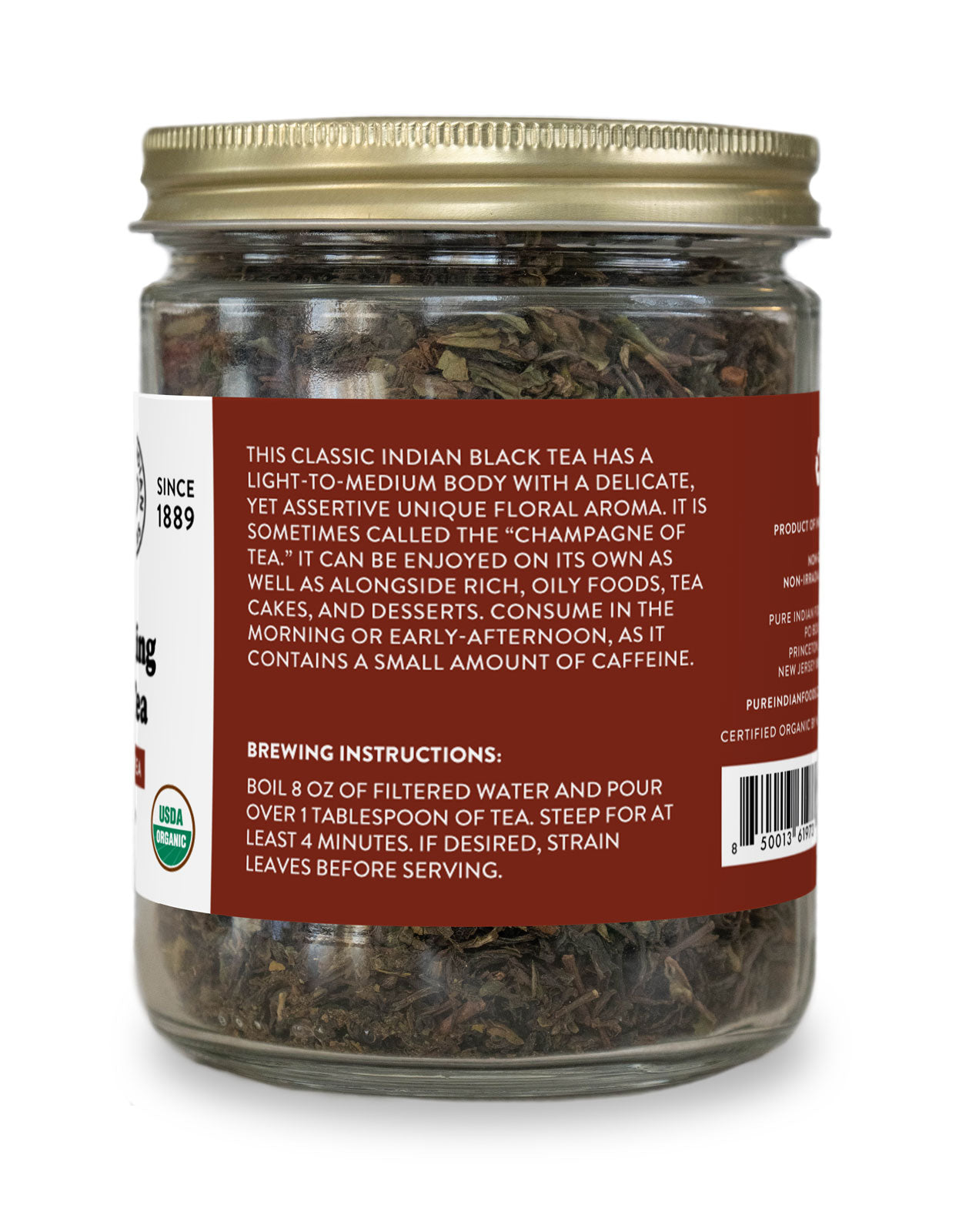 Organic Darjeeling Tea - 4 oz