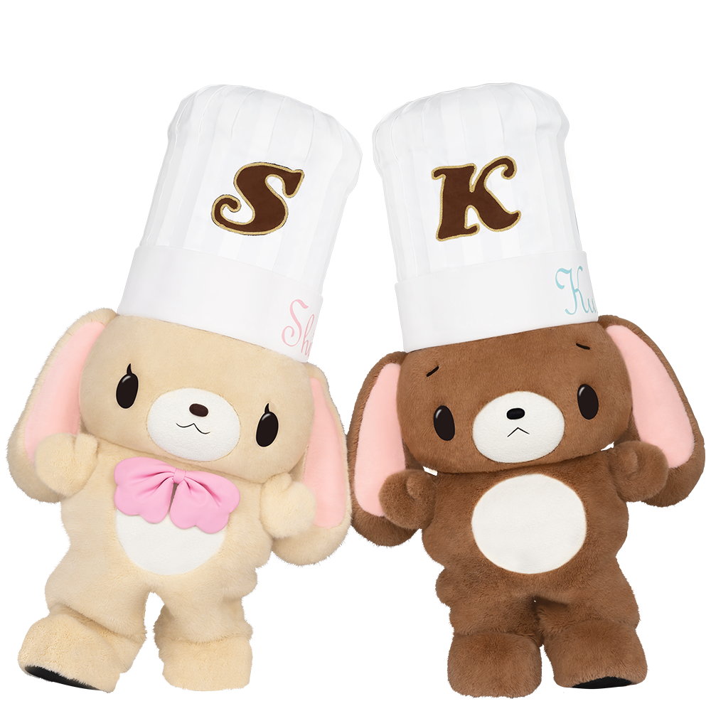 シュガーバニーズ しろうさ くろうさ 平成 ぬいぐるみ 平成レトロ