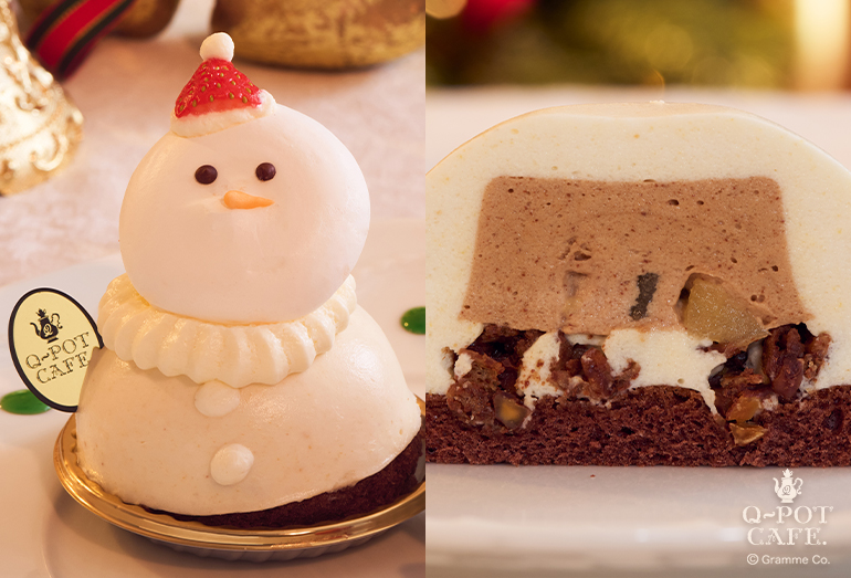 表参道・Q-pot CAFE.「Happy Melty Christmas Menu」 | Q-pot.