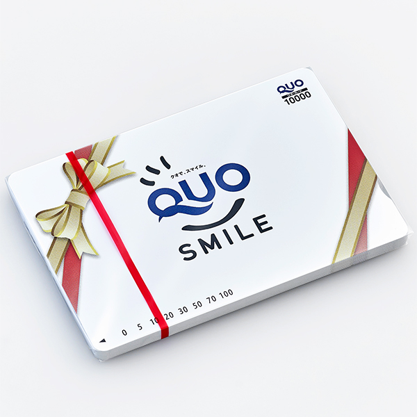 QUOカードオンラインストア | QUOスマイルゴールド(20枚パック)