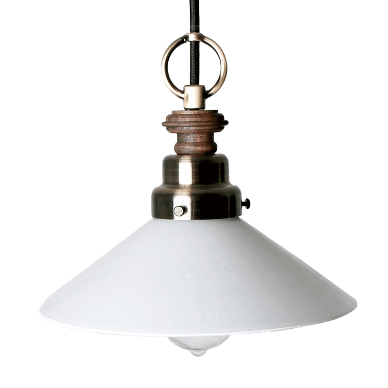 ドームナンシー 吊り卓上照明 アンテルカレール 被せガラス 高さ40cm