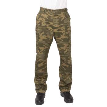 ミュージシャン HIBANA CAMO MILITARY OVER PANTS (ORG