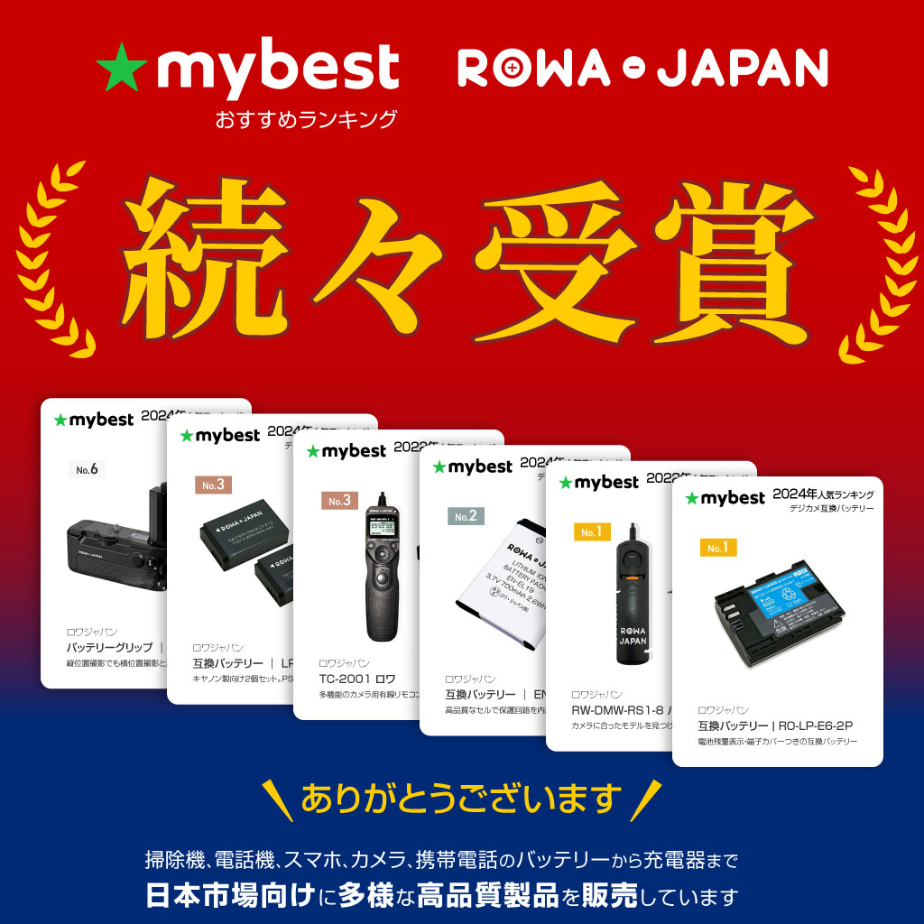 D-LI90-T-2P デジタルカメラバッテリー ペンタックス対応 | ロワ