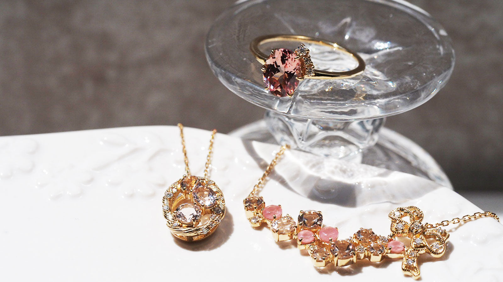 k18 ヴィクトリアン オールドマインカットダイヤモンド＆シードパール