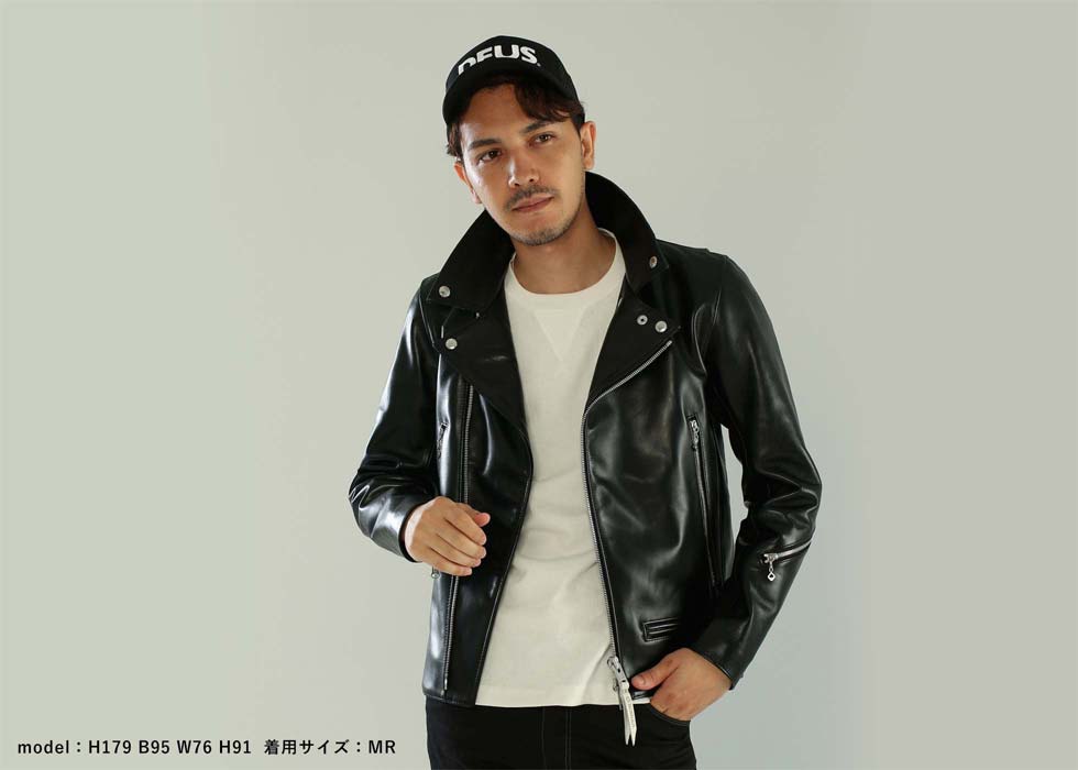 極上ラムレザー】XL✨R.NEWBOLD シングルライダースジャケット 黒