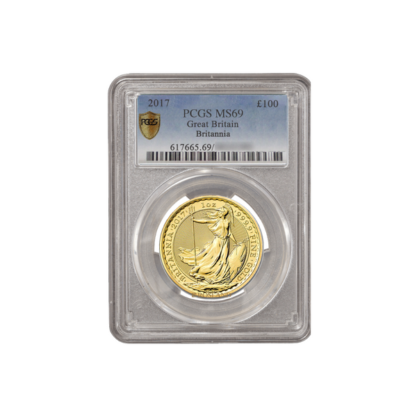 g*a様 2017年 ブリタニア 銀貨 PCGS MS69 g*a様 2017年