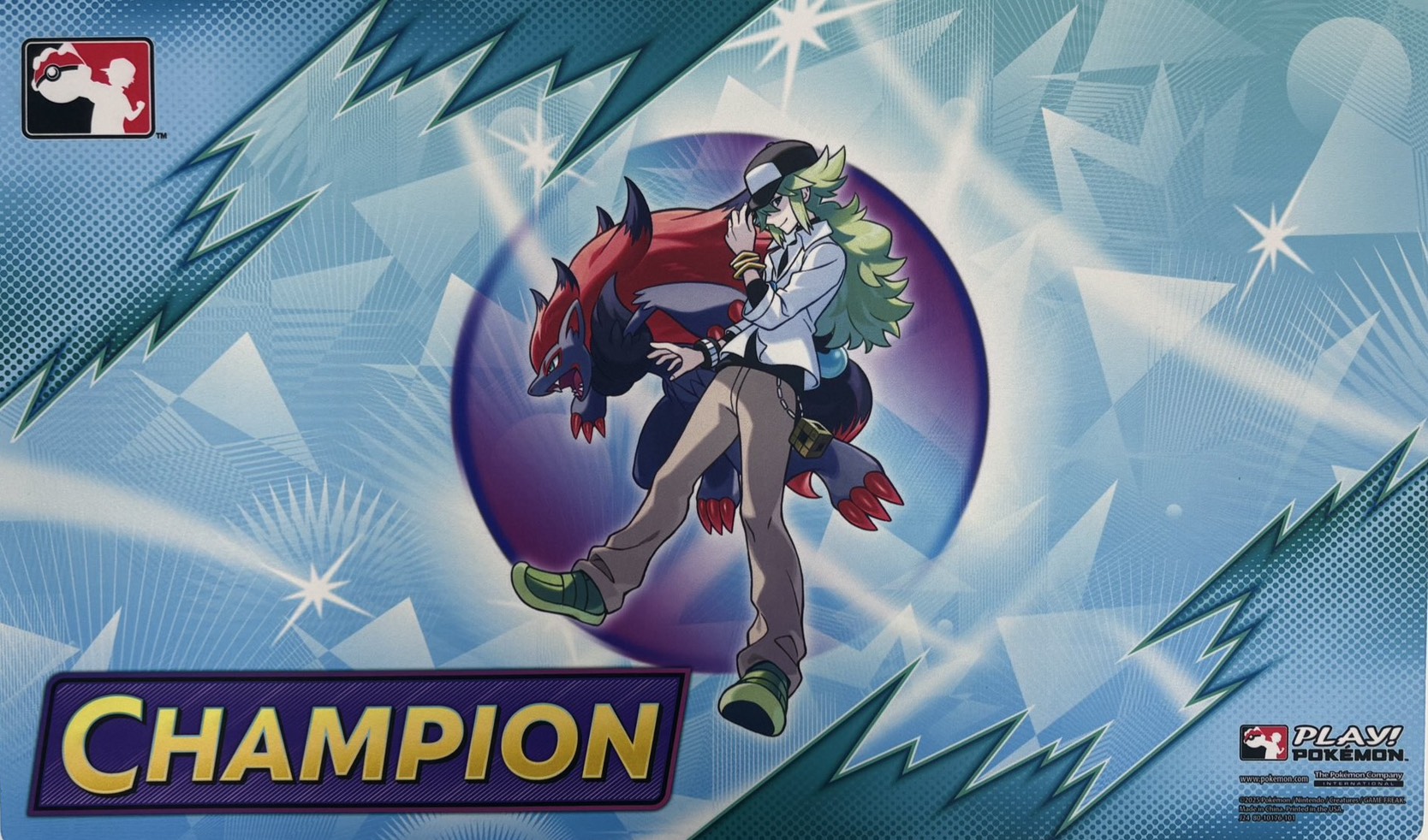 Nのゾロアーク チャンピオン プレイマット - らぐなろっくゲーミング